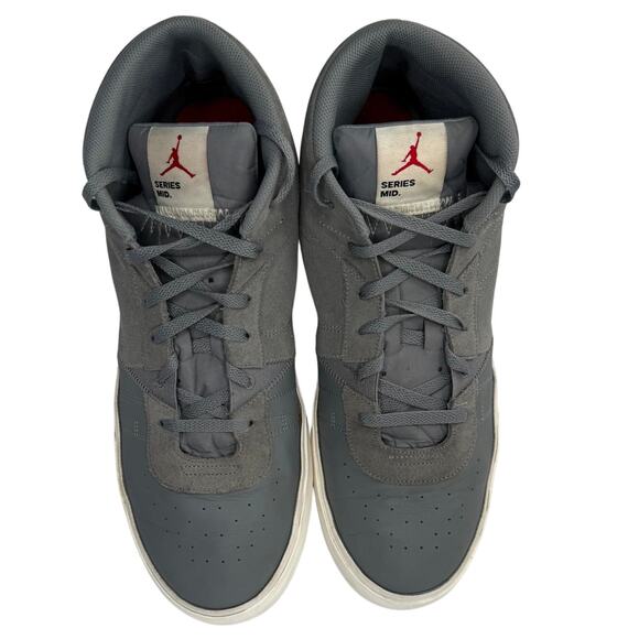 JORDAN SERIES NIKE MID Cool Grey Mens RARE Size 18 Basketball Sneaker DA8026-002 - Picture 1 of 12